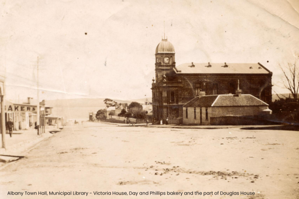 History of the Albany Town Hall Image