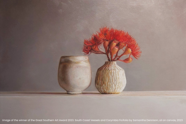 Past winners of the Great Southern Art Award Image