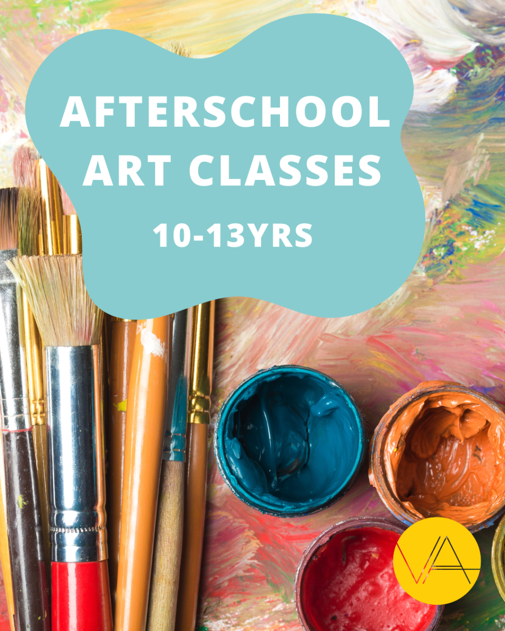 Afterschool Art Classes. Ages 10-13