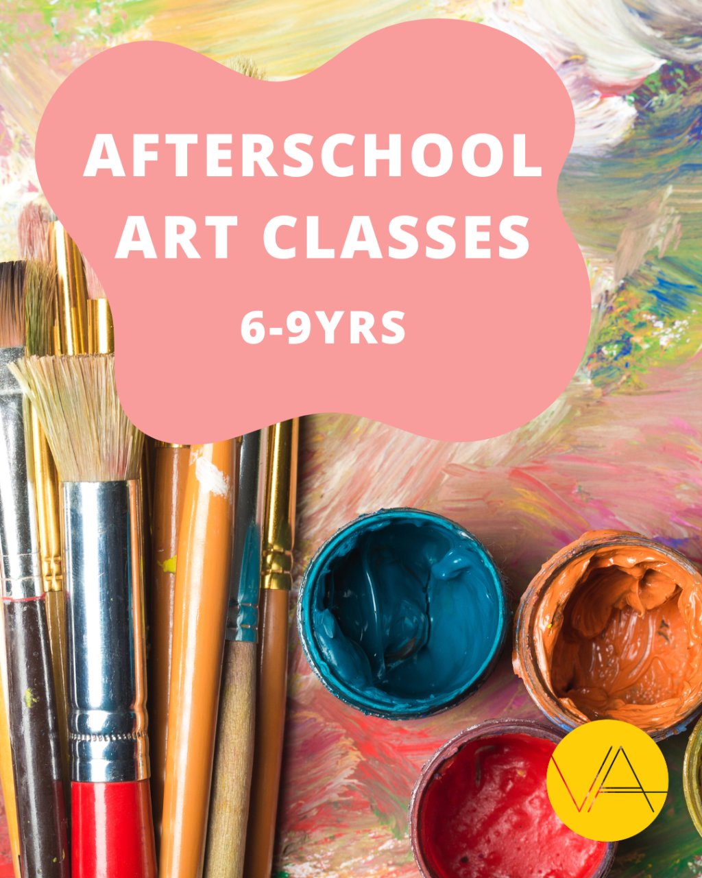 Afterschool Art Classes. Ages 6-9