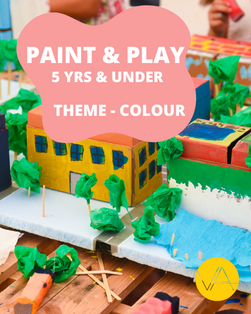 Paint and Play - 5 years and under