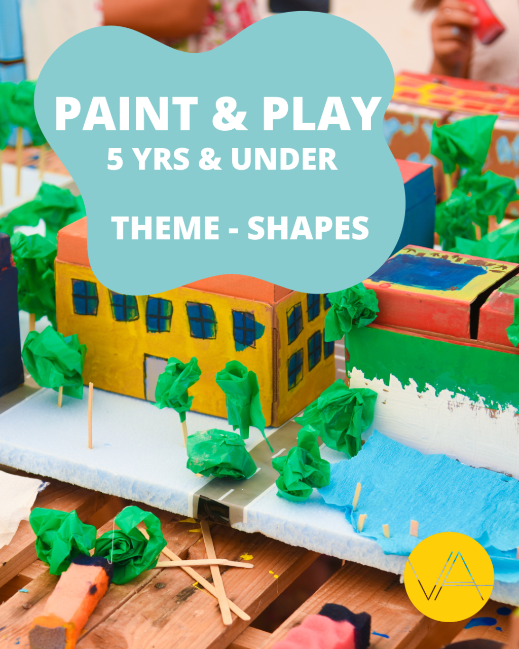 Paint and Play - 5 years and under