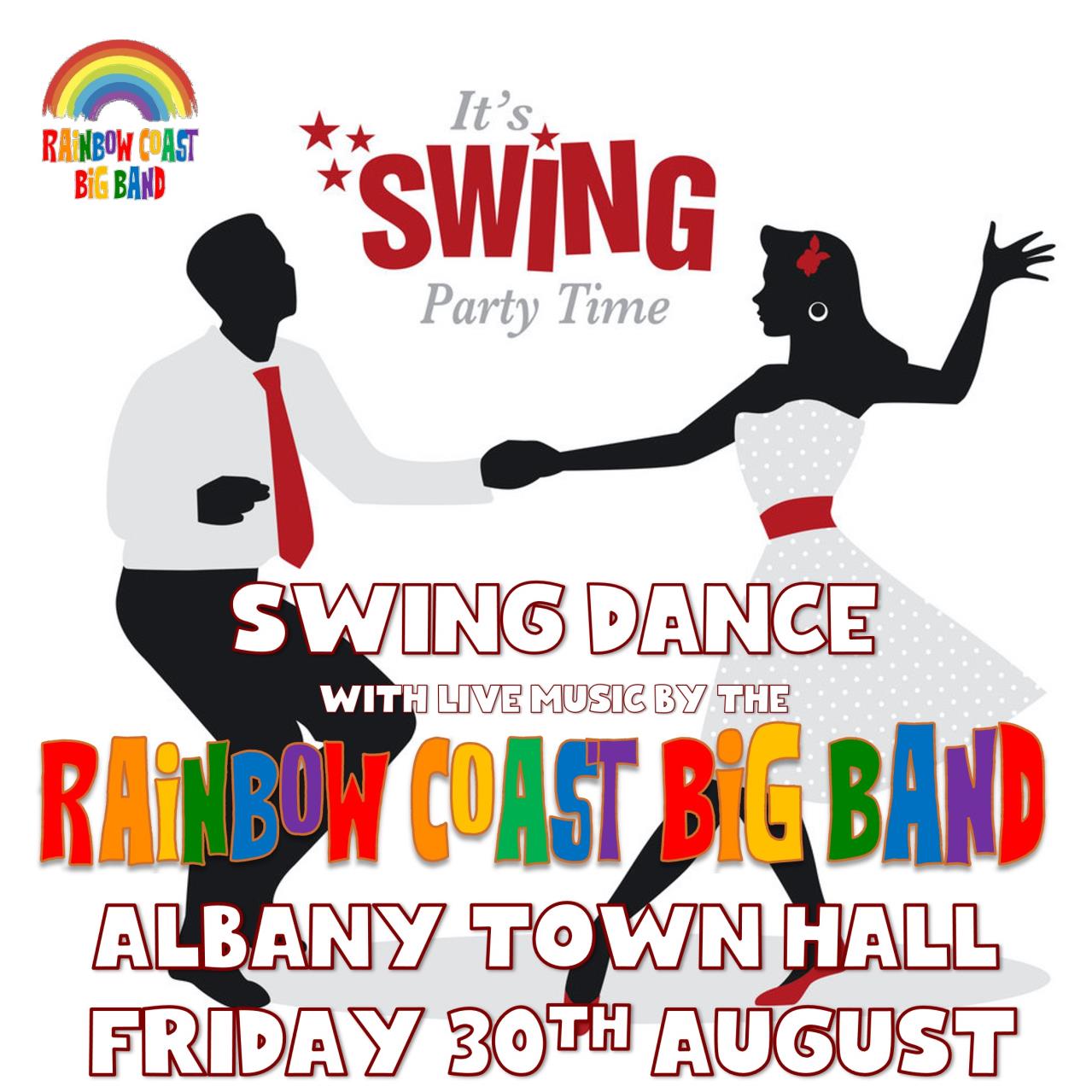 Swing Dance with Live Music by Rainbow Coast Big Band