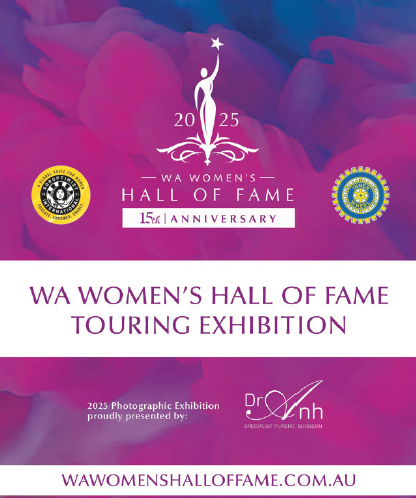 WA WOMEN’S HALL OF FAME EXHIBITION 2025 - ALBANY